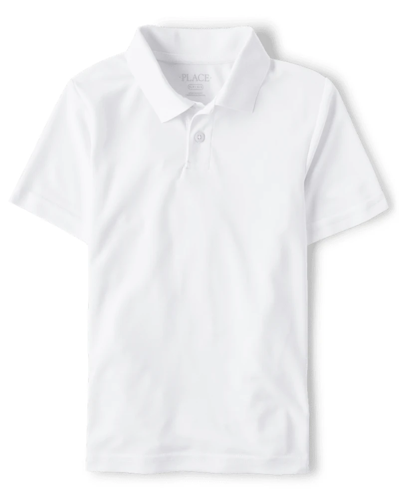 Boys Uniform Performance Polo