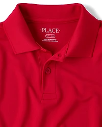 Boys Uniform Performance Polo