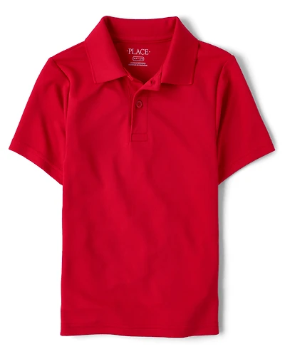 Boys Uniform Performance Polo