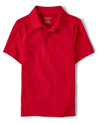 Boys Uniform Performance Polo