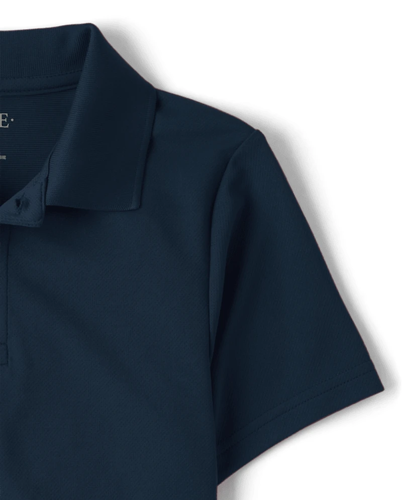 Boys Uniform Performance Polo