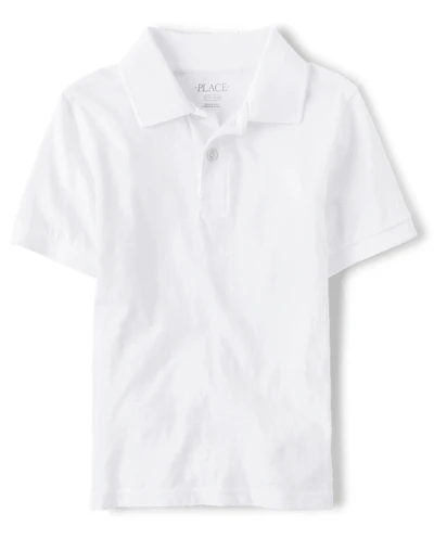 Boys Uniform Soft Jersey Polo
