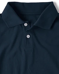 Boys Uniform Soft Jersey Polo