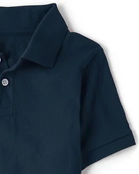Boys Uniform Soft Jersey Polo