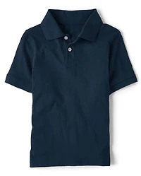 Boys Uniform Soft Jersey Polo