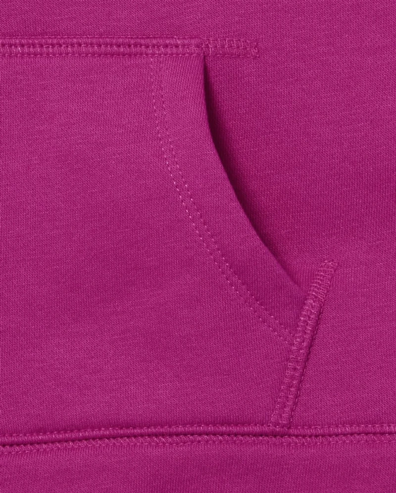Girls Fleece Zip Up Hoodie
