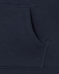 Girls Fleece Zip Up Hoodie