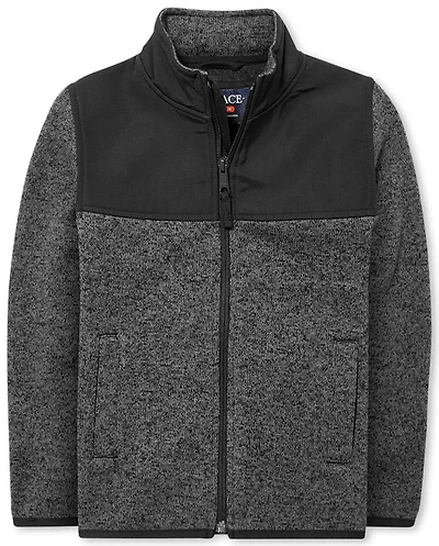 Boys Sweater Fleece Trail Jacket