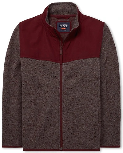 Veste de trail en polaire pour garçon