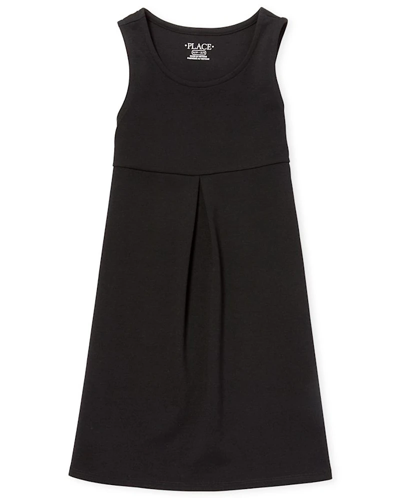 Girls Uniform Ponte Knit Jumper - Slim