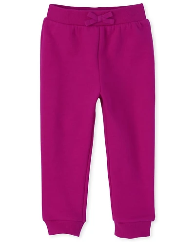 Toddler Girls Fleece Jogger Pants