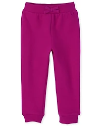 Toddler Girls Fleece Jogger Pants