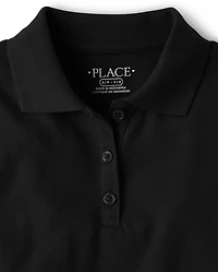 Girls Uniform Soft Jersey Polo