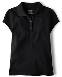 Girls Uniform Soft Jersey Polo