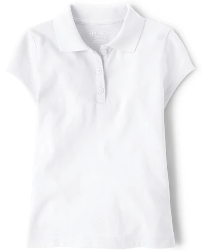 Girls Uniform Soft Jersey Polo