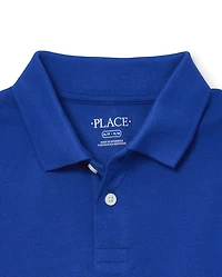 Boys Uniform Pique Polo