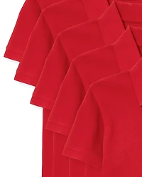 Kids Uniform Soft Pique Polo 5-Pack