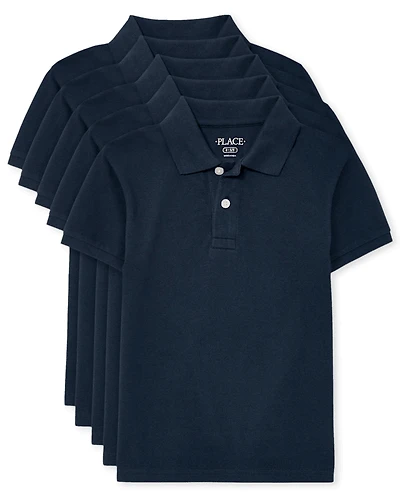 Kids Uniform Soft Pique Polo -Pack