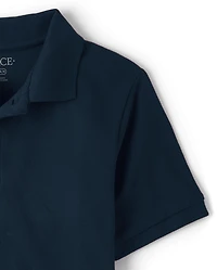 Boys Uniform Soft Pique Polo
