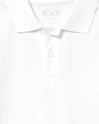 Boys Uniform Soft Pique Polo 5-Pack