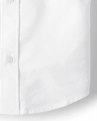 Boys Uniform Oxford Button Down Shirt