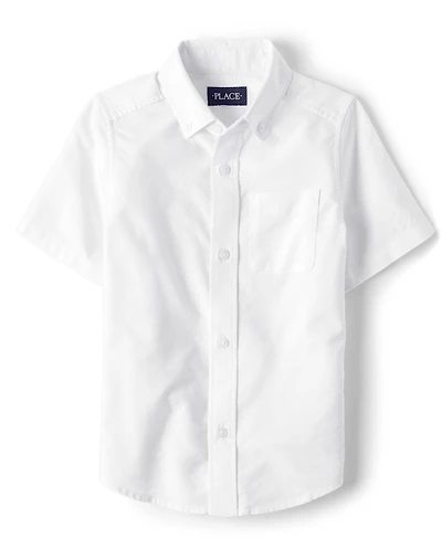 Boys Uniform Oxford Button Down Shirt
