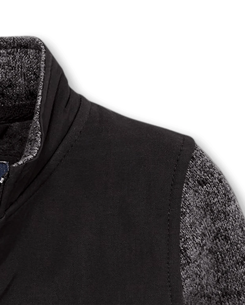 Baby And Toddler Boys Sweater Fleece Trail Jacket