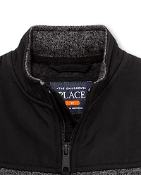 Veste de randonnée en polaire pour bébés et tout-petits garçons