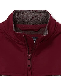 Baby And Toddler Boys Sweater Fleece Trail Jacket