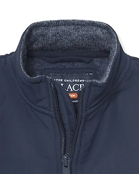 Chandail uniforme en polaire pour bébés et tout-petits garçons