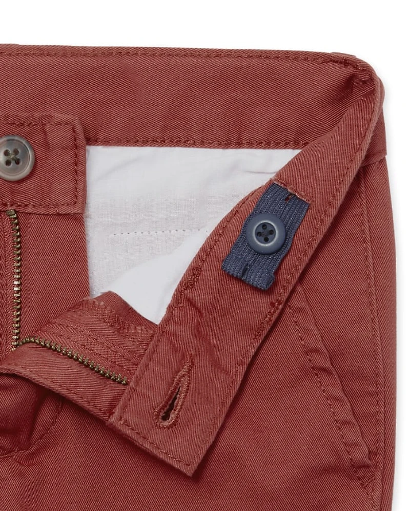 Pantalon chino skinny stretch pour garçon