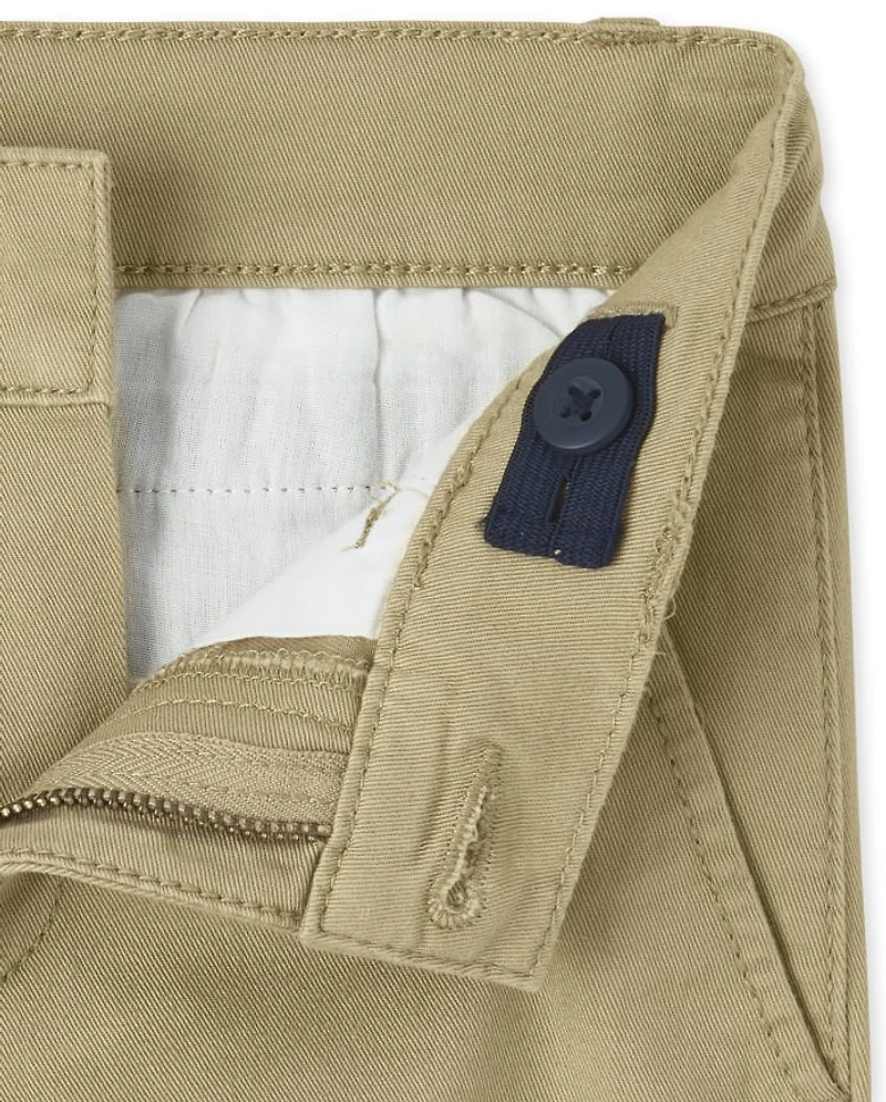 Pantalon chino skinny stretch pour garçon