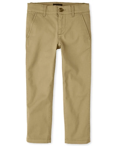 Pantalon chino skinny stretch pour garçon