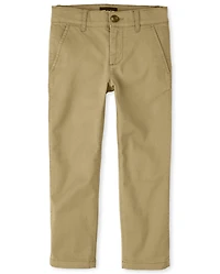 Pantalon chino skinny stretch pour garçon