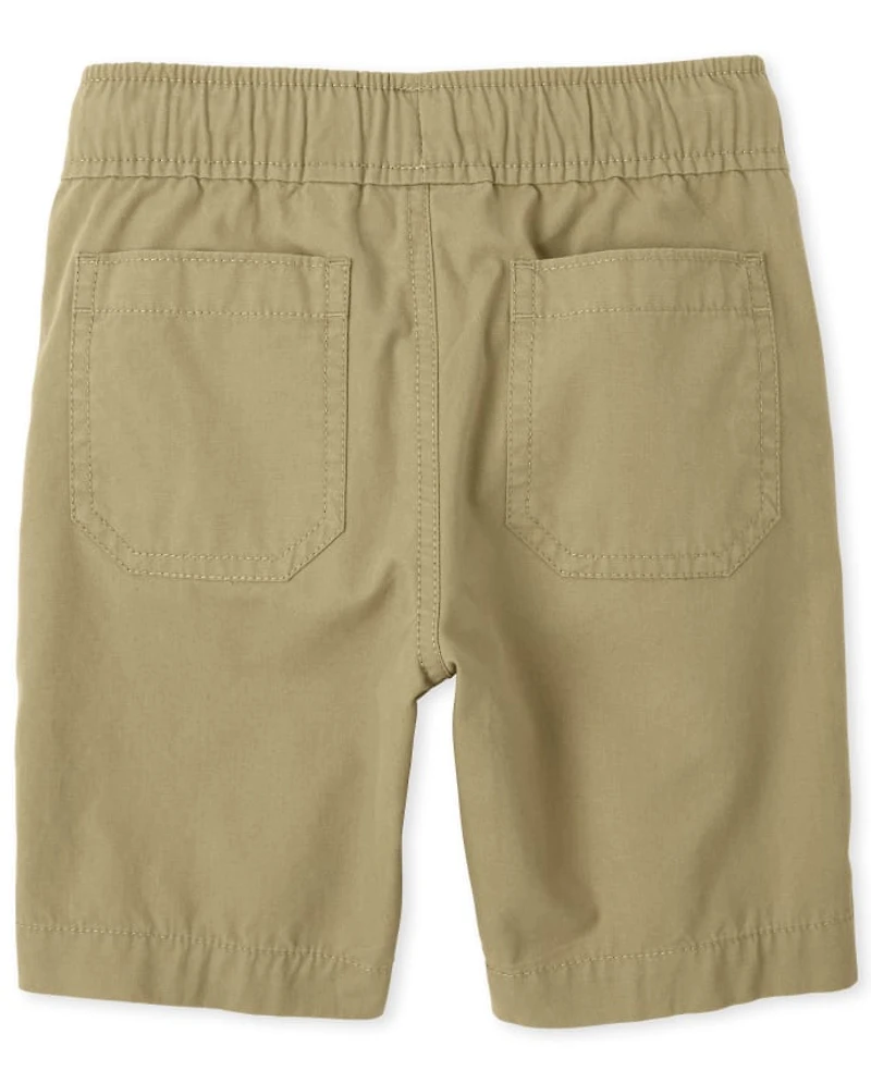 Boys Pull On Jogger Shorts