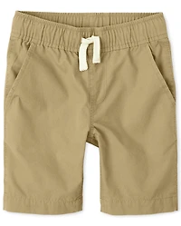 Boys Pull On Jogger Shorts