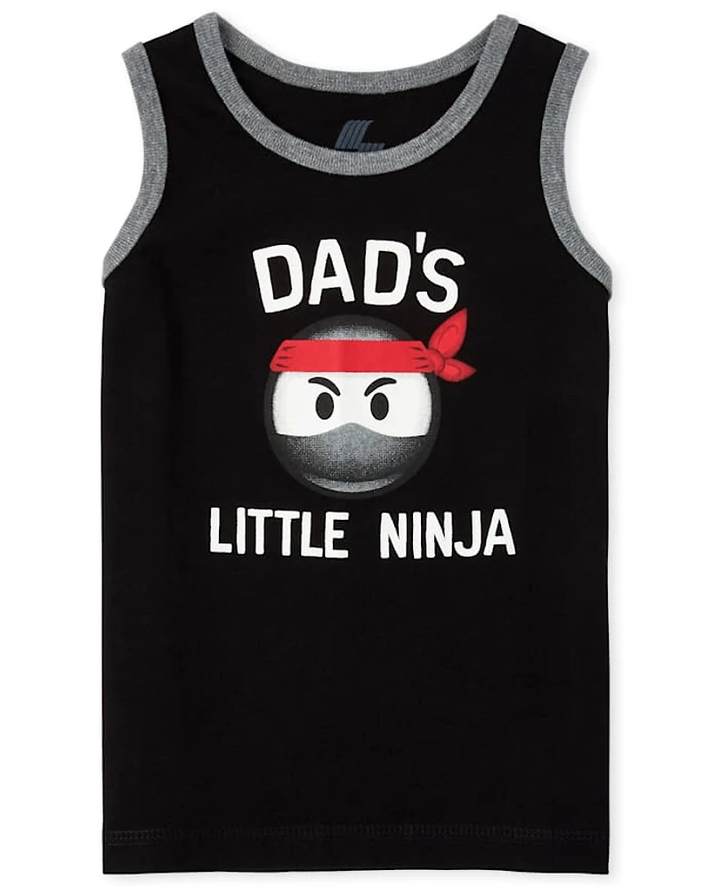 Baby And Toddler Boys Mix Match Graphic Tank Top
