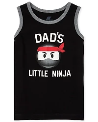 Baby And Toddler Boys Mix Match Graphic Tank Top
