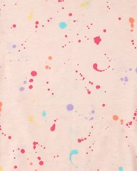 Girls Flip Sequin Splatter Top