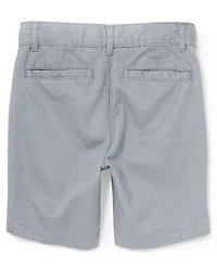 Short chino extensible pour garçon
