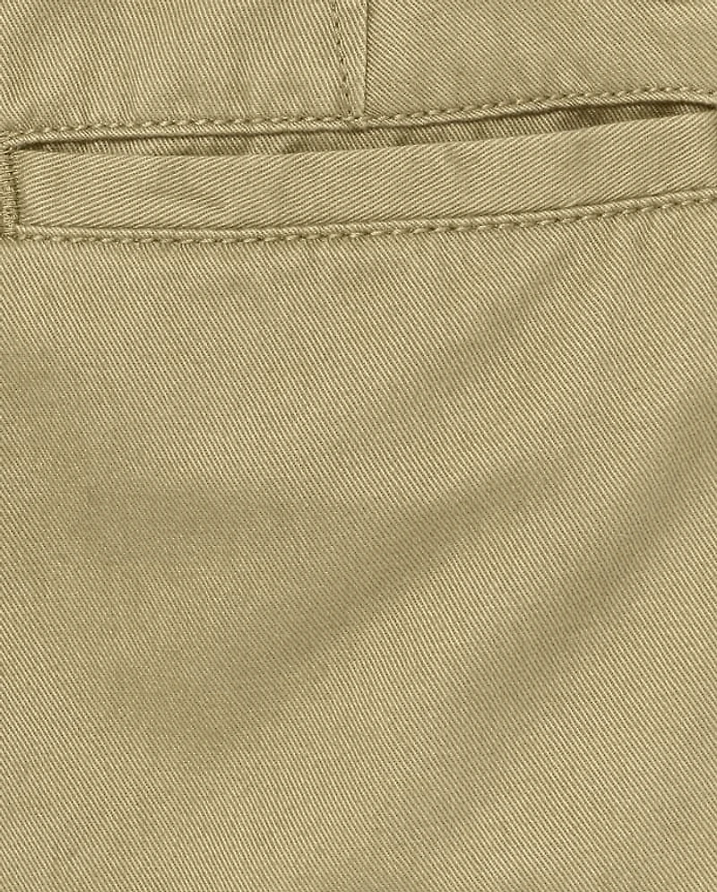 Short chino extensible pour garçon