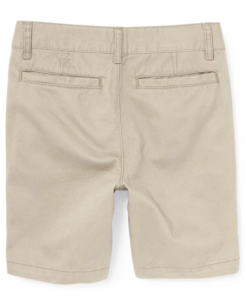 Boys Uniform Stretch Chino Shorts