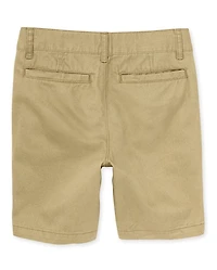 Boys Uniform Stretch Chino Shorts