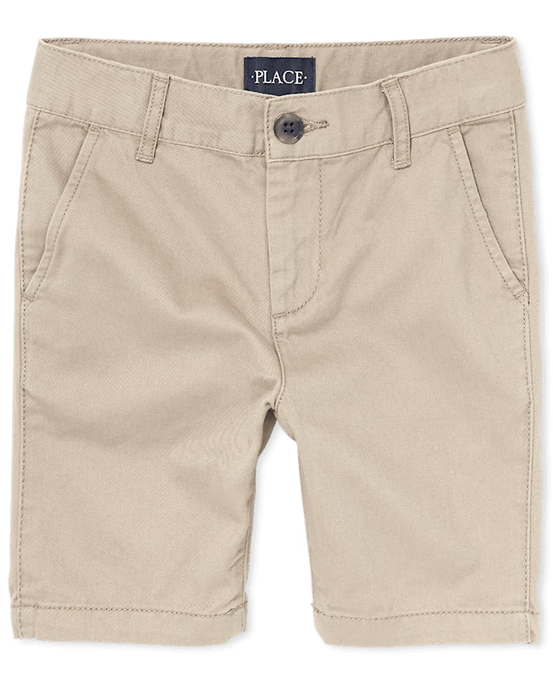 Boys Uniform Stretch Chino Shorts