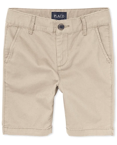 Boys Uniform Stretch Chino Shorts