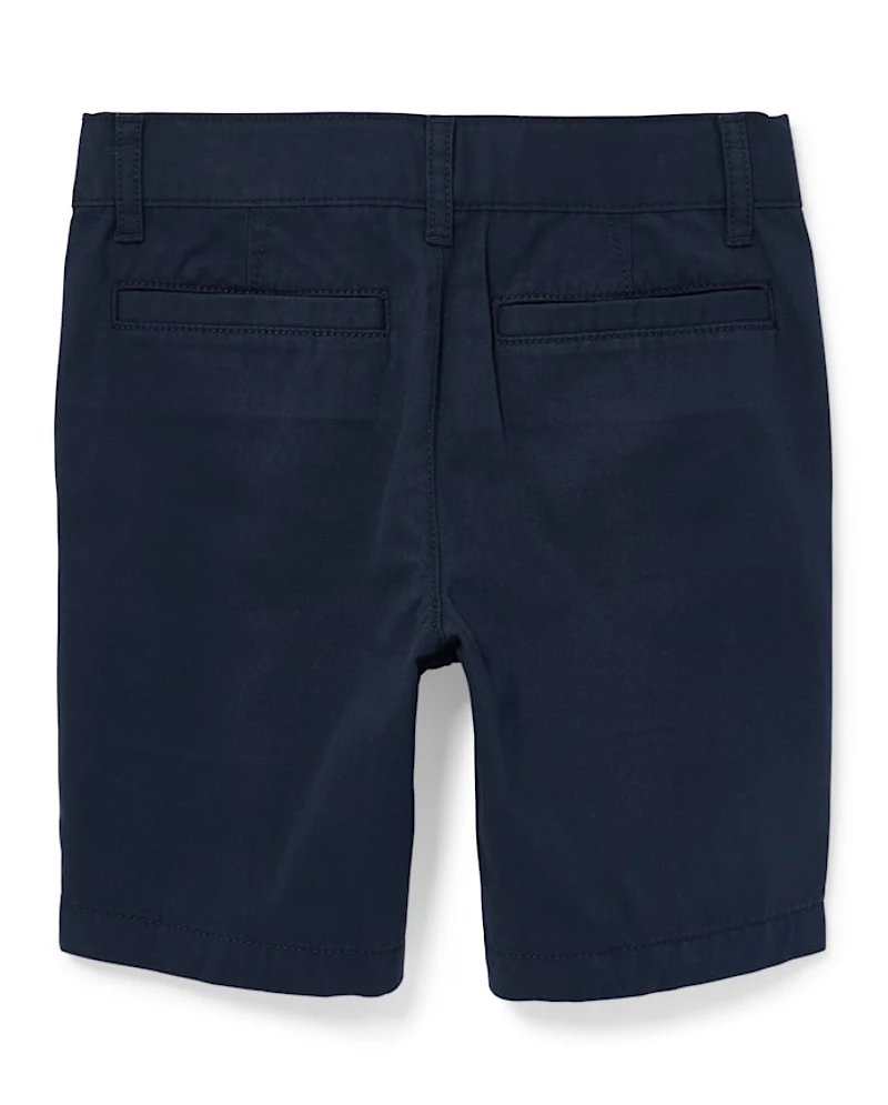 Boys Uniform Stretch Chino Shorts