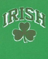 Baby And Toddler Boys Matching Family Shamrock Graphic Tee