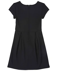 Girls Ponte Knit Everyday Dress
