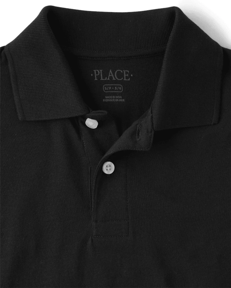 Boys Uniform Soft Jersey Polo