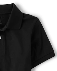 Boys Uniform Soft Jersey Polo